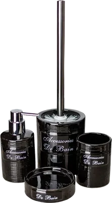 Набор Bath Plus Bain Noir W-CE0986A-SET4