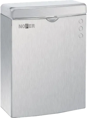 Мусорное ведро Nofer 09002.S 5 л, подвесное, сталь