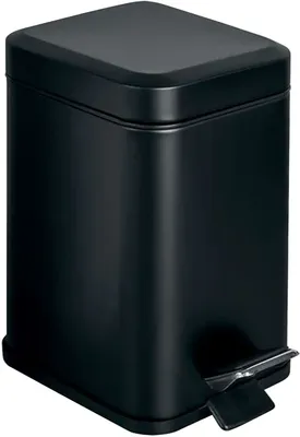 Мусорное ведро Colombo Design Black&White B9210.NM 3 л, для туалета, черное
