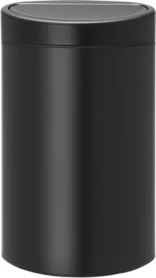 Мусорное ведро Brabantia Touch Bin New 114946 40 л, для кухни, черное