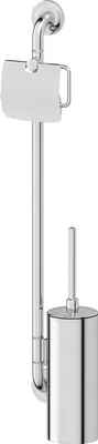 Стойка Ellux Elegance ELE 077 для туалета, хром
