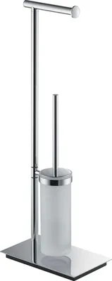 Стойка Colombo Design Square B9904 для туалета, напольная, хром