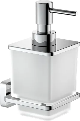 Дозатор для жидкого мыла AQUATEK Либра AQ4305CR настенный, хром