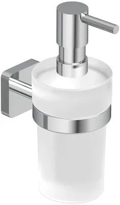 Дозатор для жидкого мыла Kludi Vela S 2597605 настенный, хром