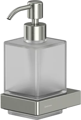 Дозатор для жидкого мыла WHITECROSS Cubo CU2440NIB настенный, сталь