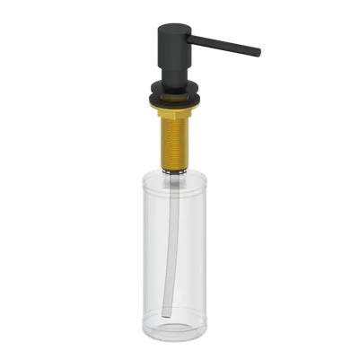 Дозатор для жидкого мыла Wonzon & Woghand WW-88SD02-MB встраиваемый, черный