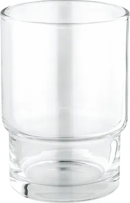 Стакан для зубных щеток Grohe Essentials 40372001 прозрачный, стеклянный