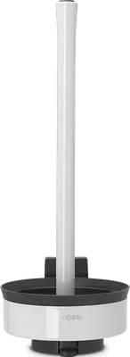 Держатель для запасных рулонов Brabantia 483448 напольный, настенный, белый, черный