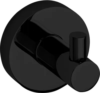Крючок Bemeta Dark 104106020 матовый черный, на шурупах