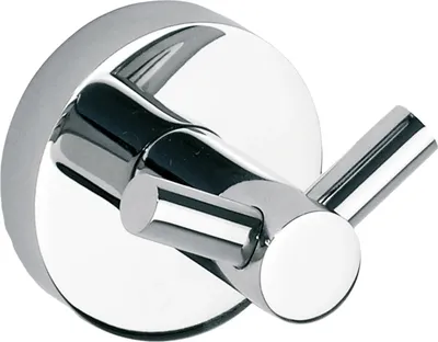 Крючок Bemeta Omega 104106032 глянцевый хром, на шурупах