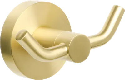 Крючок Fixsen Comfort Gold FX-87005A золото сатин, на шурупах