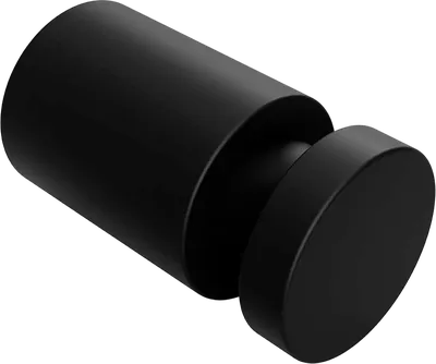 Крючок Bemeta Dark 104506090 матовый черный, на шурупах