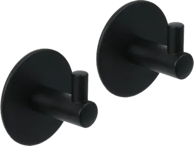 Крючок Fixsen Equipment 558A матовый черный, 2 шт