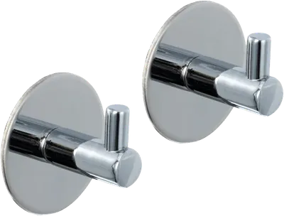 Крючок Fixsen Equipment 558B глянцевый хром, 2 шт
