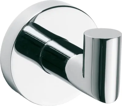 Крючок Bemeta Omega 104206022 глянцевый хром, на шурупах