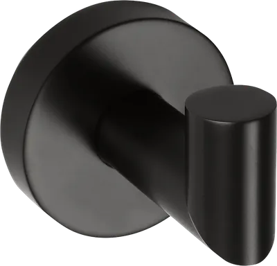 Крючок Bemeta Dark 104206020 матовый черный, на шурупах