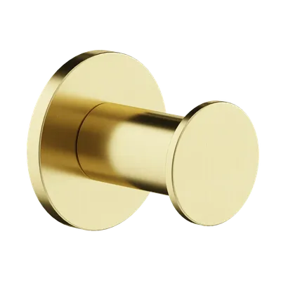 Крючок Sancos Base SC9025BG брашированное золото, на шурупах