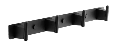 Крючок BELZ B914 B91415-4 матовый черный, на шурупах
