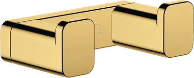 Крючок Hansgrohe AddStoris 41755990 полированное золото, на шурупах