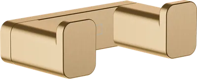 Крючок Hansgrohe AddStoris 41755140 шлифованная бронза, на шурупах
