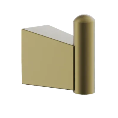 Крючок BELZ B913 B91305-1 брашированное золото, на шурупах