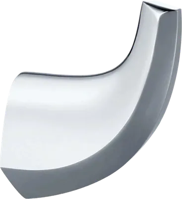 Крючок Cezares Liner HK-01 хром, на шурупах