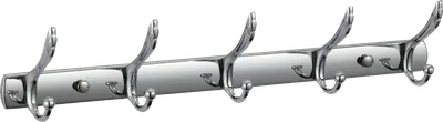 Крючок Savol S-06205B хром, на шурупах