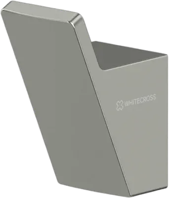 Крючок WHITECROSS Cubo CU2415NIB брашированный никель, на шурупах
