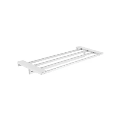 Полка для полотенец в ванную Rose RG1808C белая