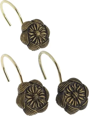Крючки для шторы Carnation Home Fashions Auburn PHP-AU/62 antique gold