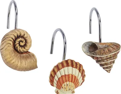Крючки для шторы Avanti Seaside Vintage 13827G коричневые