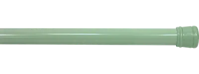 Телескопический карниз для ванны Bath Plus KK-003 218 см, прямой, глянцевый зеленый