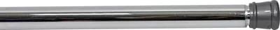 Телескопический карниз для ванны Bath Plus KK-006 218 см, прямой, глянцевый хром