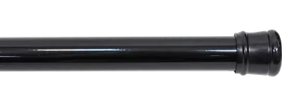 Телескопический карниз для ванны Bath Plus KK-005 218 см, прямой, глянцевый черный