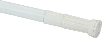 Телескопический карниз для ванны Savol S-011200W 200 см, прямой, матовый белый