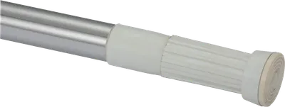 Телескопический карниз для ванны Savol S-011200 200 см, прямой, матовый хром