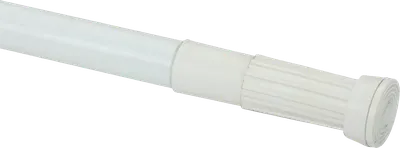 Телескопический карниз для ванны Savol S-014260W 260 см, прямой, матовый белый