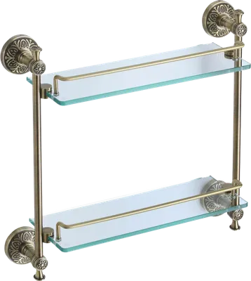 Полка для душа Savol 58 с S-005822C подвесная, бронза