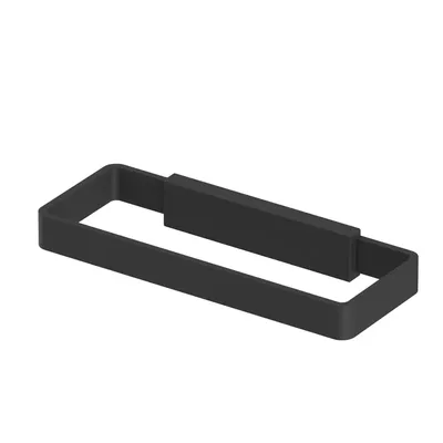 Держатель для полотенец WHITECROSS Cubo CU2458BL матовый черный