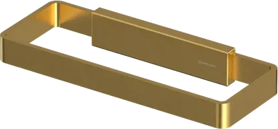 Держатель для полотенец WHITECROSS Cubo CU2458GLB брашированное золото