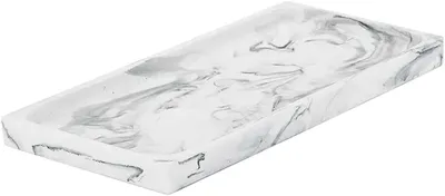 Подставка для ванных принадлежностей Kassatex Arabesco AAB-TR-WB white, black