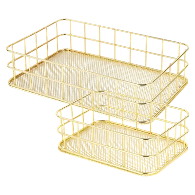 Контейнер MONTE VITA Basket 272483 золото, настольный