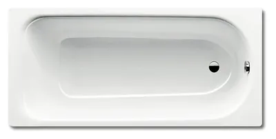Стальная ванна Kaldewei Advantage Saniform Plus 362-1 160x70 см, пристенная, белая, на ножках