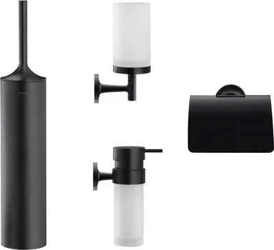 Набор Дозатор Duravit Starck T 0099354600 + Стакан 0099314600 + Ершик 0099454600 + Держатель 0099404600