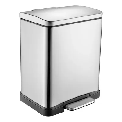Мусорное ведро Wasserkraft K-622 12 л, для туалета, хром