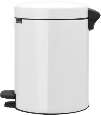 Мусорное ведро Brabantia NewIcon NewIcon 112126 3 л, для туалета, белое