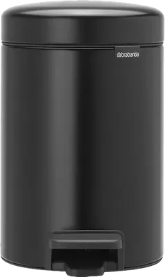 Мусорное ведро Brabantia NewIcon 113321 3 л, для туалета, черное