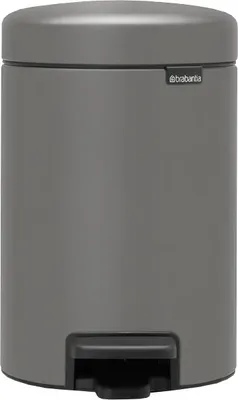 Мусорное ведро Brabantia NewIcon 126260 3 л, для туалета, серое