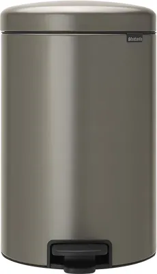 Мусорное ведро Brabantia NewIcon 114045 20 л, для кухни, серое