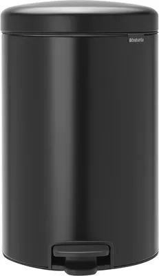 Мусорное ведро Brabantia NewIcon 114106 20 л, для кухни, черное